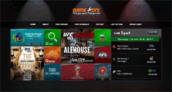 Desktop Screenshot of gameonlivesports.com.au